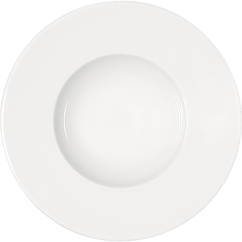 Bauscher 6700716 Teller tief breite Fahne, Untertasse, Porzellan, Töpferei, Teller, Mahlzeit