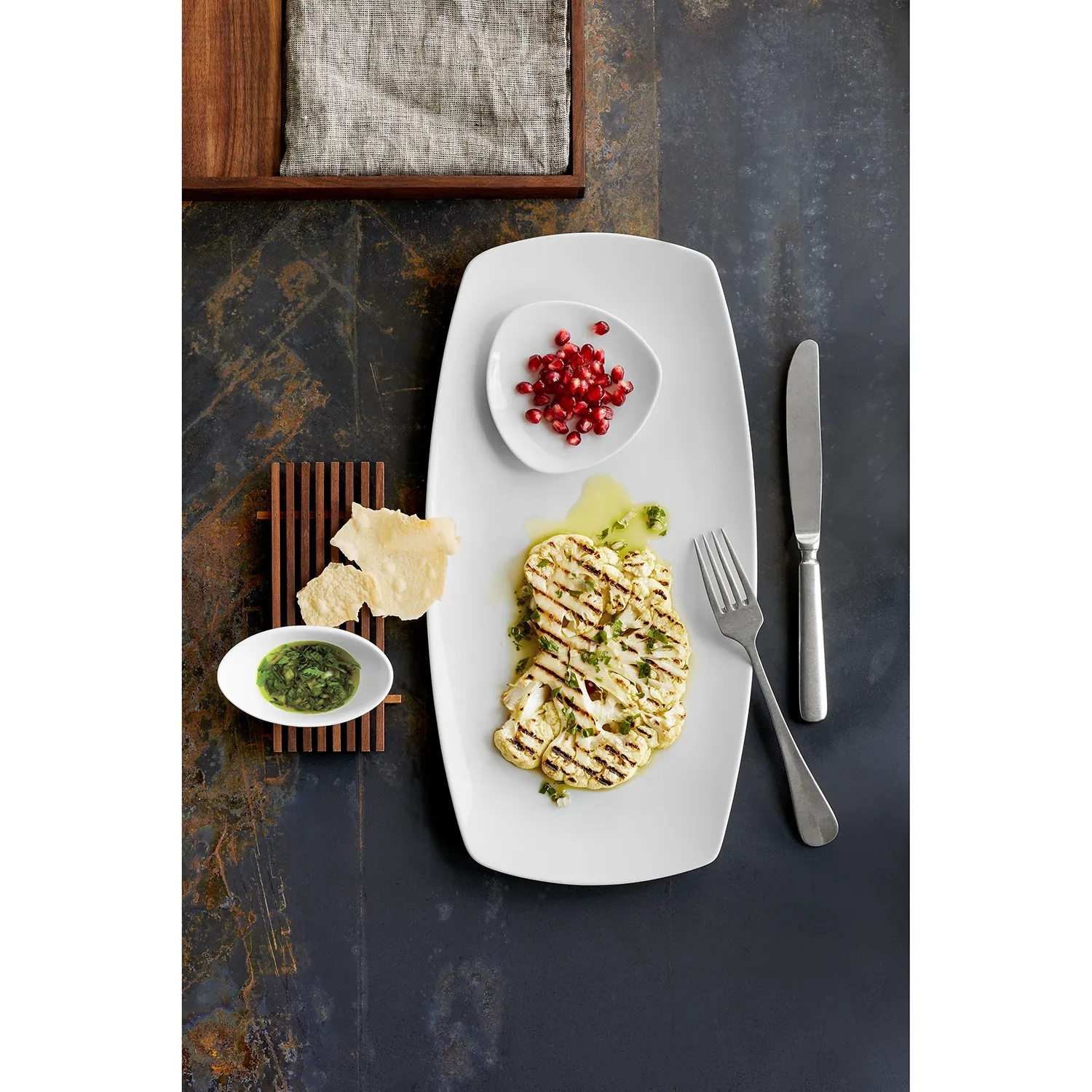 Bauscher Options Impressionsbild Platte mit Speisen