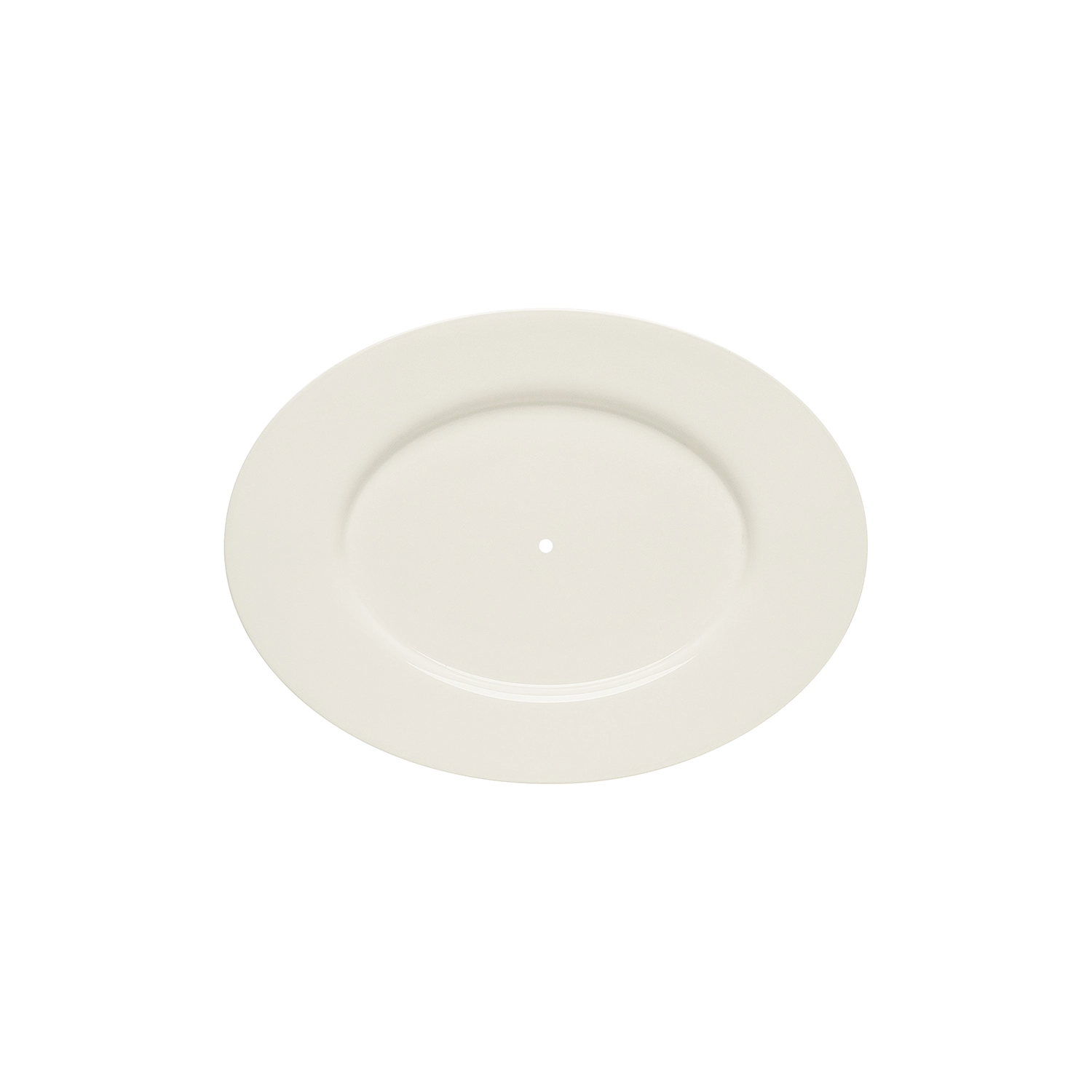 Bauscher Purity Etagere Platte oval Fahne  24cm 6697203 Draufsicht