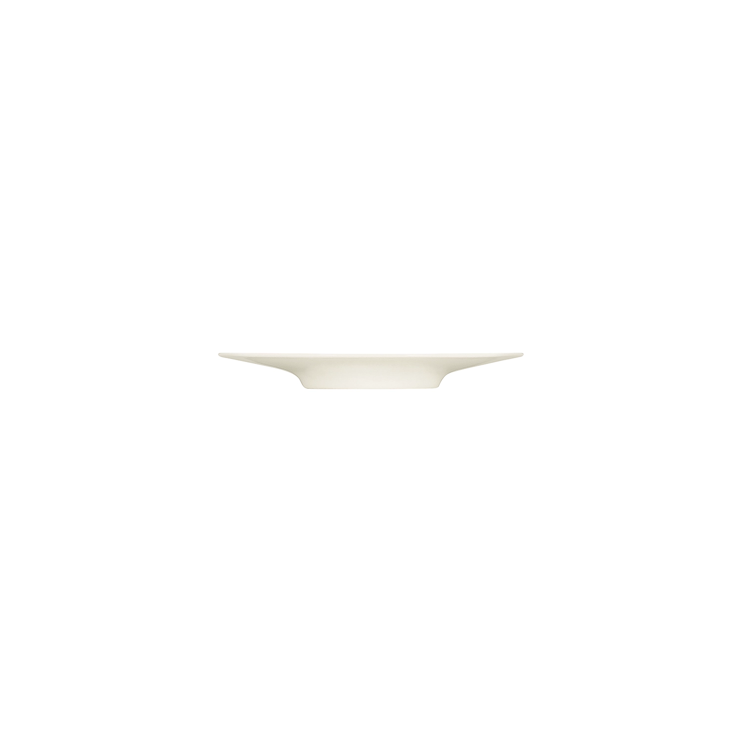 Bauscher Purity Untertasse Doppelspiegel 6697135 seitlich