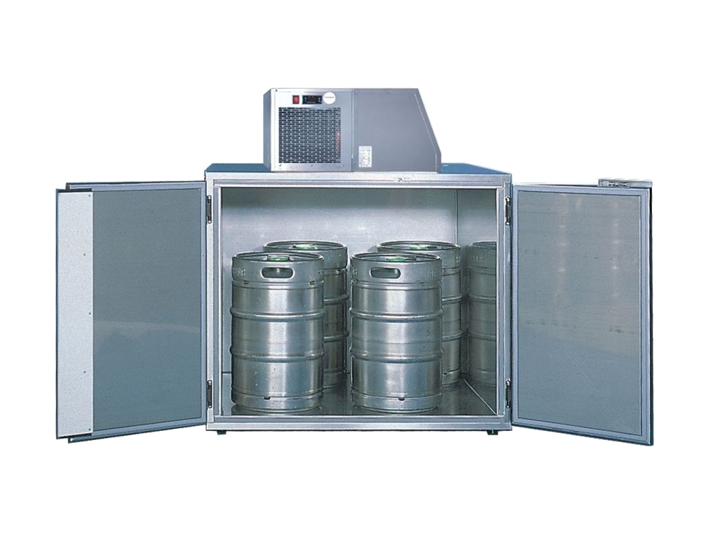 Bierkuehler und Muellkuehler