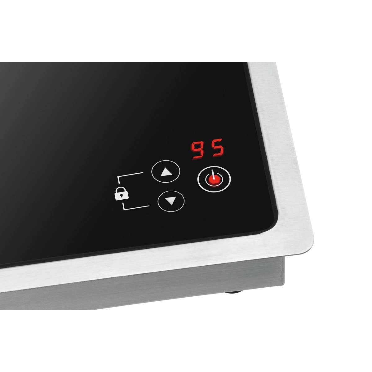 Bartscher 114367 Warmhalteplatte Bedienfeld