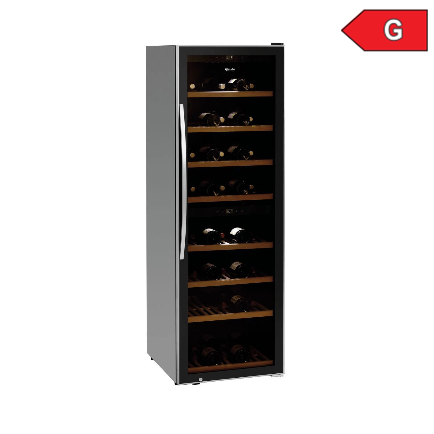 Bartscher 700132 Weinkuehlschrank Label  