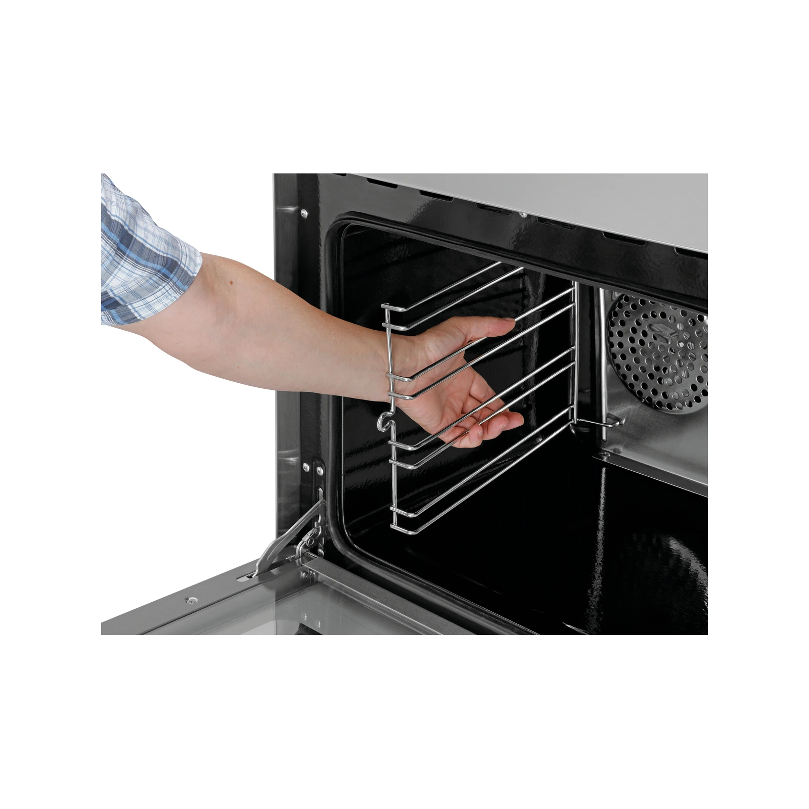 Bartscher A120796 Heißluftofen AT90-MDI Ansicht Blechhalterung tauschen