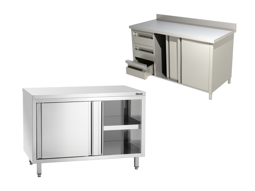 Edelstahl Arbeitsschraenke