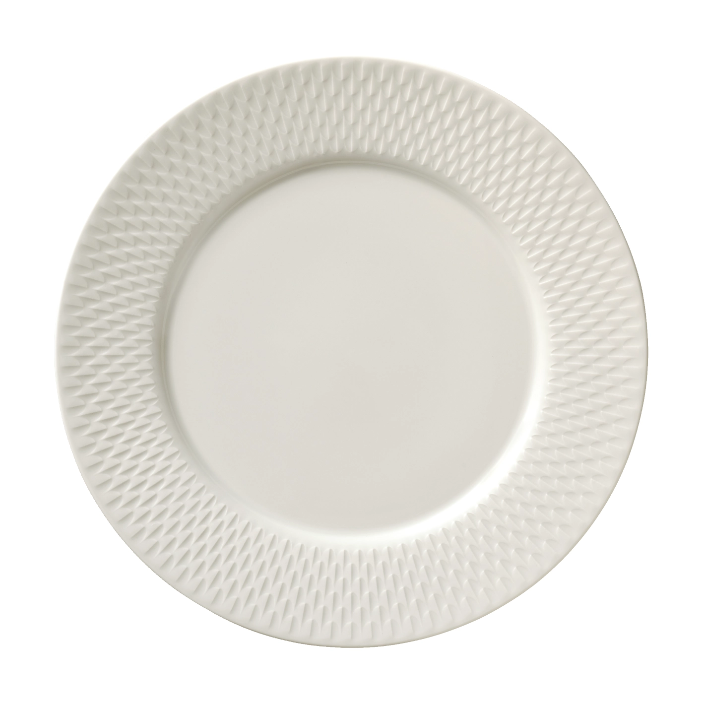 Bauscher Purity Reflections 6690067 Teller flach rund Fahne Relief