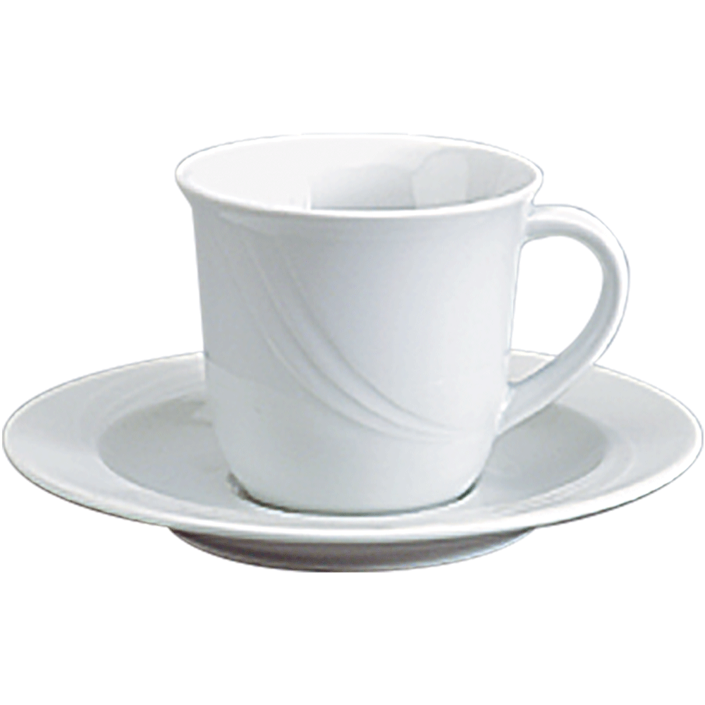 Schoenwald 9185271 Schokoladentasse mit Untere, Untertasse, Tasse