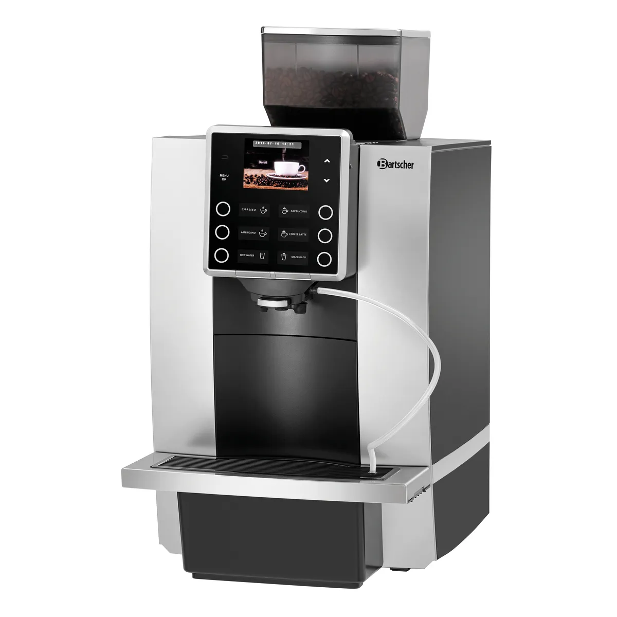 Bartscher 190052 Kaffeevollautomat seitlich