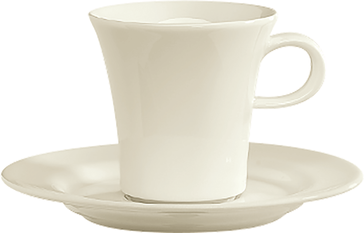 Schoenwald 9345260 Obertasse hoch mit Untere, Untertasse, Tasse, Kunst, Porzellan, Töpferei