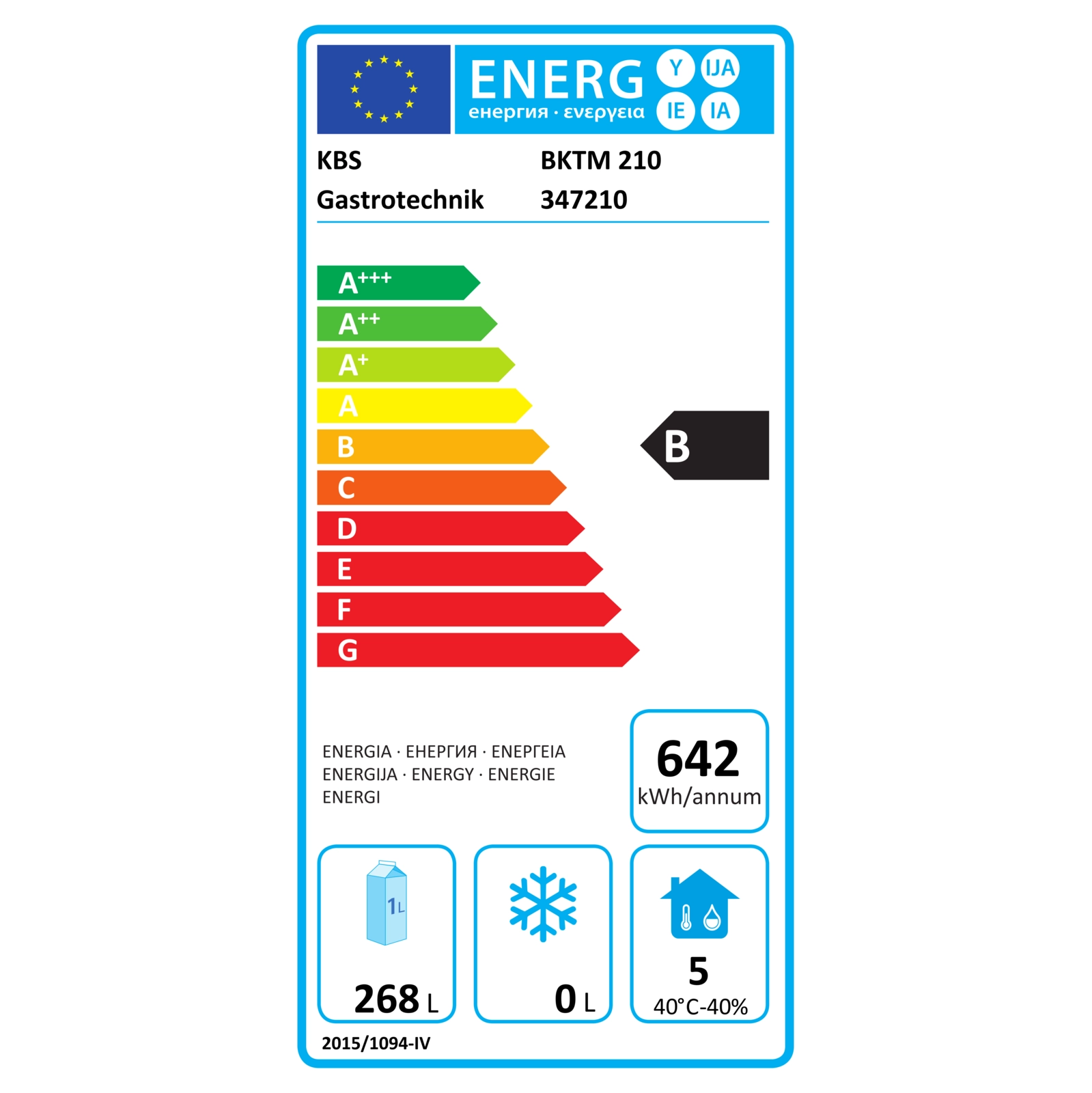  KBS 347210 energielabel  
