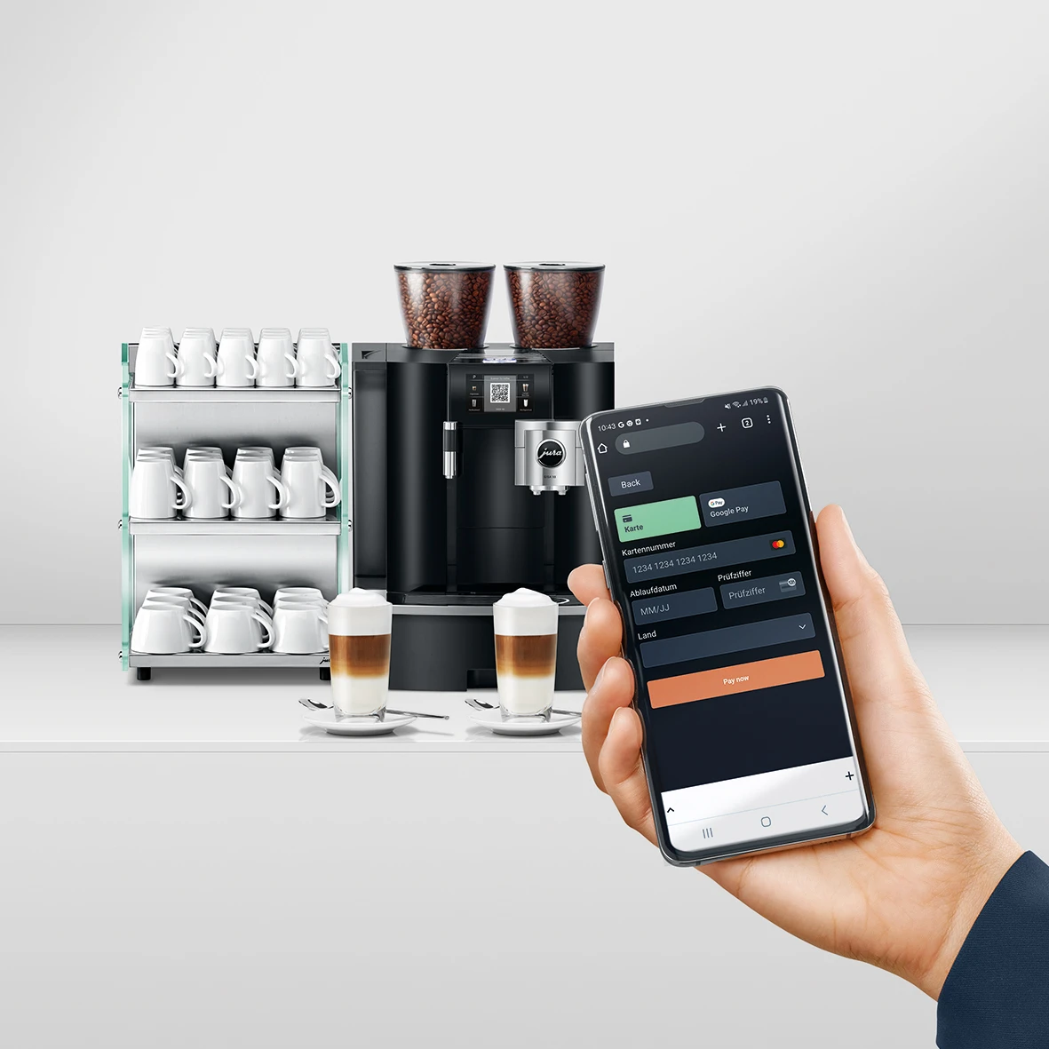 Jura,15566,Kaffeevollautomat,Giga,X8,AppSoftware,1