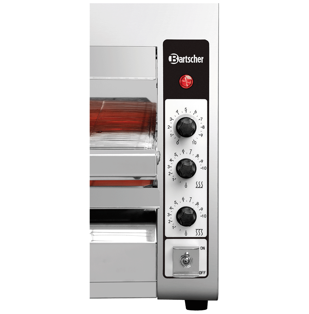 Bartscher 2002203 Durchlaufpizzaofen 3600TB10 Ansicht 8