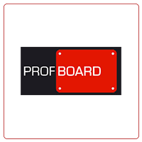Marke Profboard, Aufkleber, Schild, Symbol, Logo