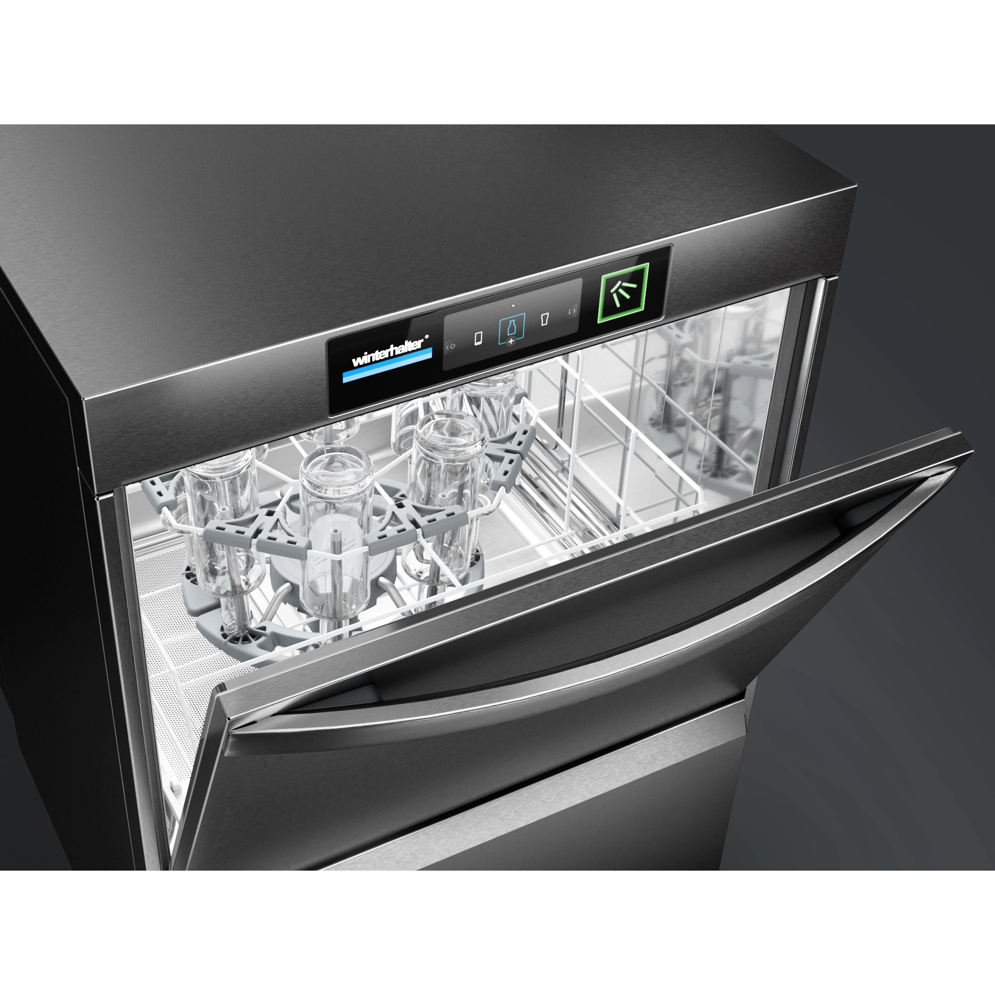 Winterhalter Geschirrspuelmaschine mit Winterhalter Flaschenkorb