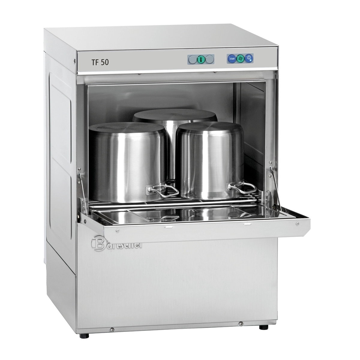 Bartscher 101094 Spuelrost in einer Spülmaschine mit Töpfen