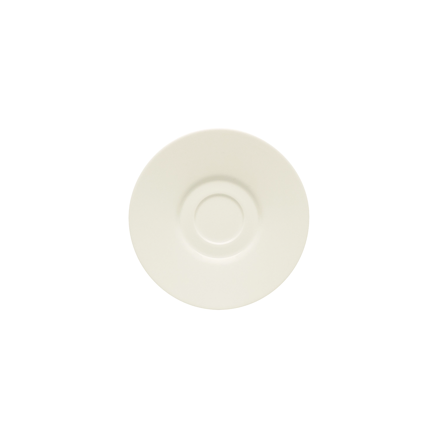 Bauscher Purity Untertasse Doppelspiegel 6697135 Draufsicht