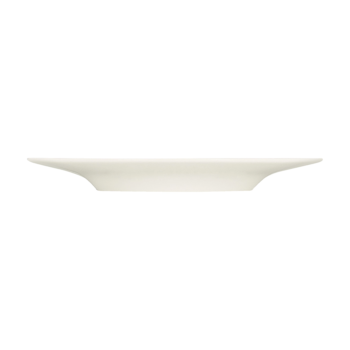 Bauscher Purity Reflections 6690067 Teller flach Fahne Relief seitlich