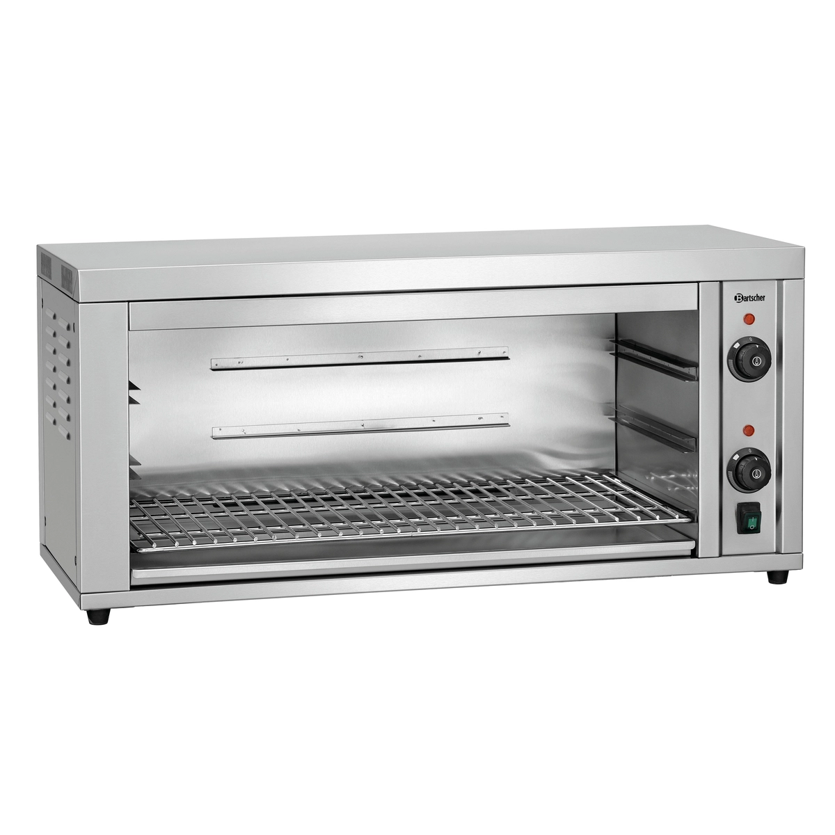 Bartscher 100532 Salamander leer mit einem Rost