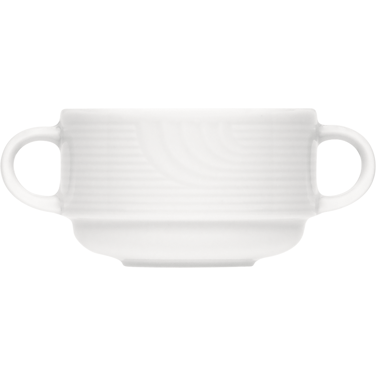 Bauscher 6252727 Suppenobertasse stapelbar, Pokal, Suppenschüssel, Porzellan, Töpferei, Untertasse