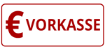 Zahlungsmoeglichkeit Vorkasse
