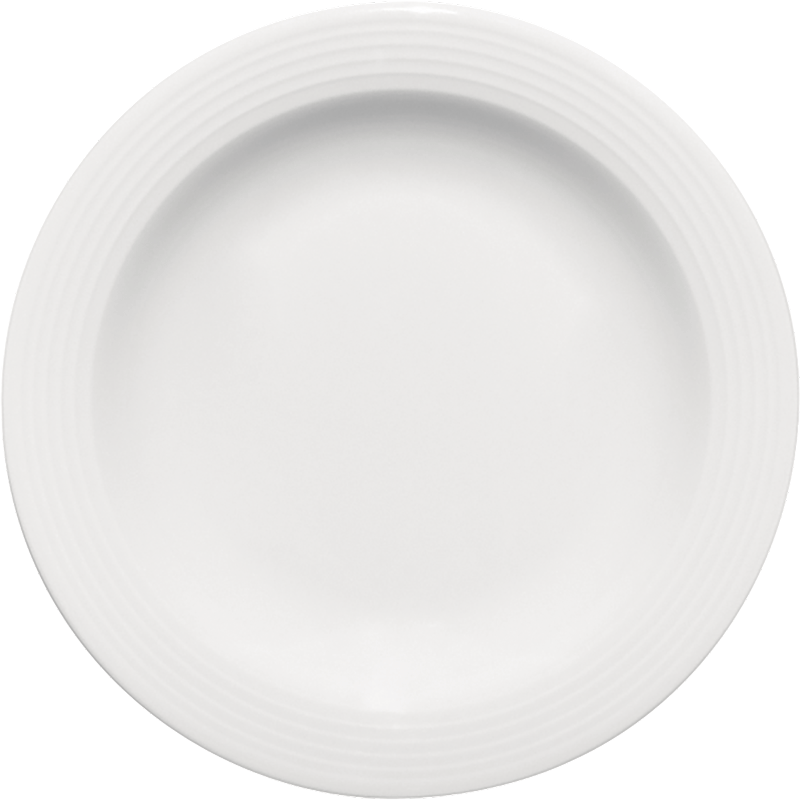 Bauscher 6800220 Teller halbtief Fahne, Porzellan, Töpferei, Mahlzeit, Teller, Gericht